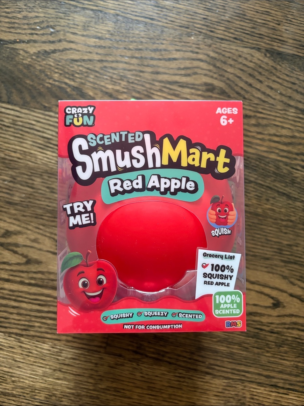 SmushMart Scented Red Apple Squishy Toy